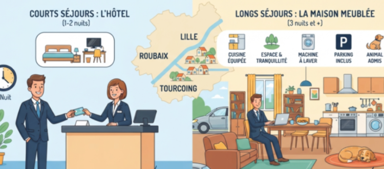 Hôtel ou maison meublée ?